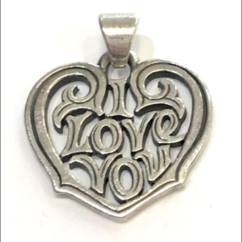 James Avery very rare 925 collection ‘I Love You’ charm
